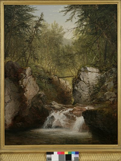 Il Bash-Bish, 1855 da John Frederick Kensett