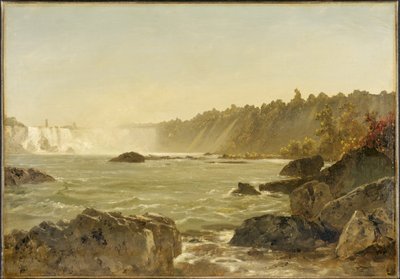 Veduta delle cascate del Niagara, c. 1851-52 da John Frederick Kensett