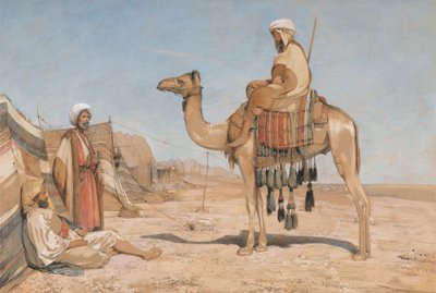 Un accampamento beduino; o, arabi beduini da John Frederick Lewis