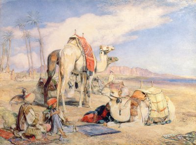 Una Sosta nel Deserto da John Frederick Lewis