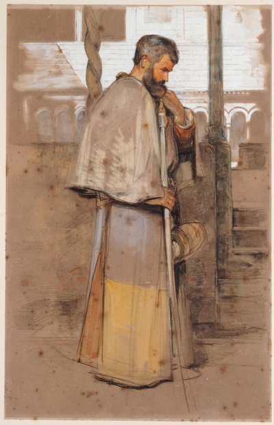 Un Monaco Napoletano da John Frederick Lewis