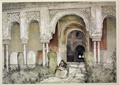 Ingresso alla Sala delle Due Sorelle, da 
