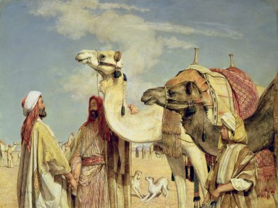 Saluti nel deserto, Egitto da John Frederick Lewis