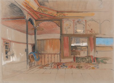 Interno di una Casa Orientale da John Frederick Lewis