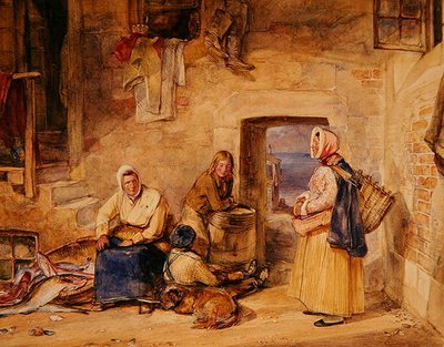Pescatrici di Newhaven, Edimburgo da John Frederick Lewis