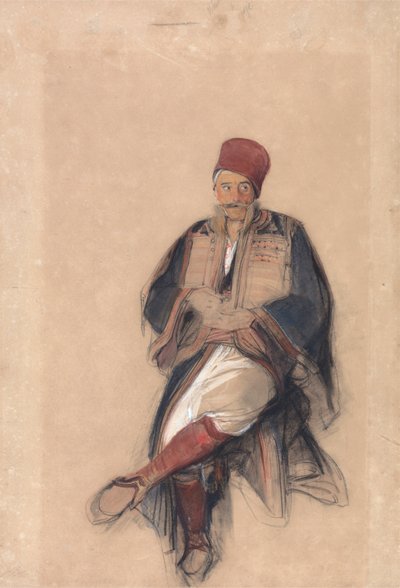 Turco seduto da John Frederick Lewis