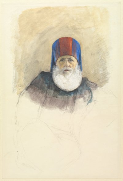 Studio per Mehmet Ali Pasha, c. 1844 da John Frederick Lewis