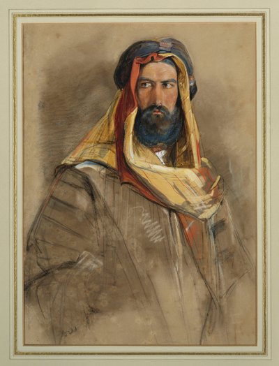 Studio di un Sceicco Arabo da John Frederick Lewis