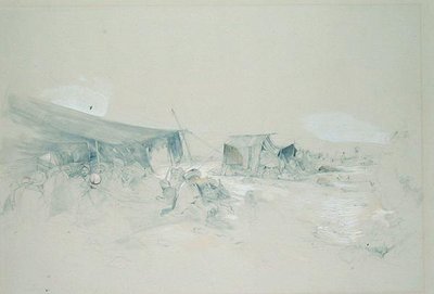Il deserto del Monte Sinai da John Frederick Lewis