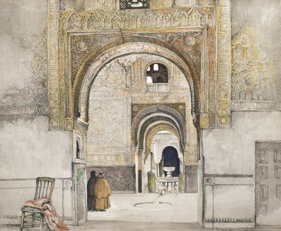 La Sala delle Due Sorelle (Sala de las dos Hermanas), da 
