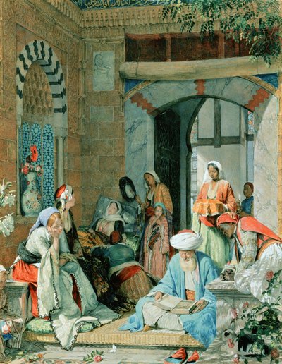 La preghiera dei fedeli guarirà i malati da John Frederick Lewis