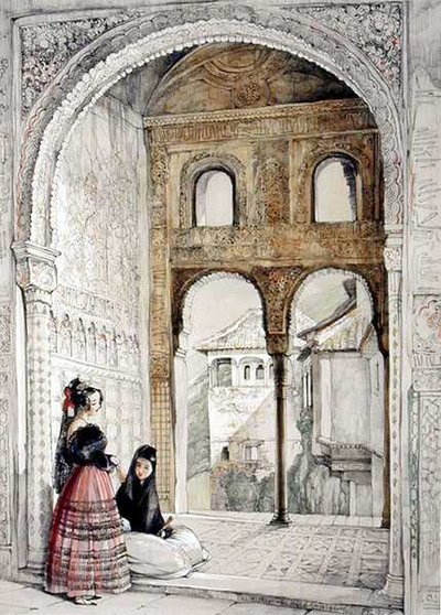 Finestra nella Sala degli Ambasciatori, da Schizzi e Disegni dell