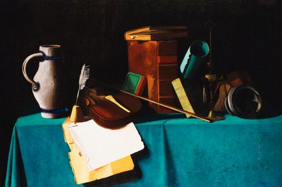 Tavolo con violino da John Frederick Peto