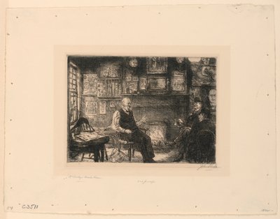 La stanza sul retro di McSorley da John French Sloan