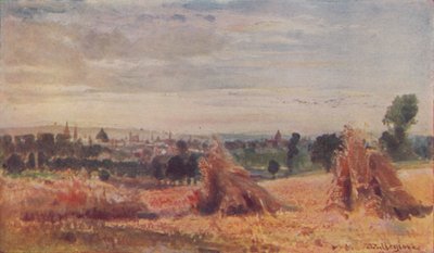 Vista lontana di Oxford, 1910 da John Fulleylove