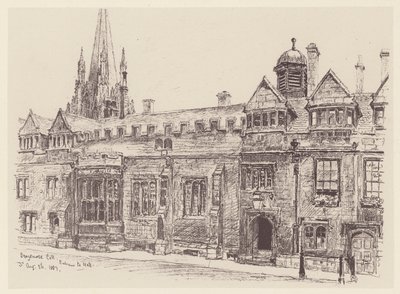 Brasenose College da John Fulleylove