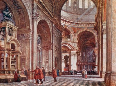 Interno della Cattedrale di San Paolo da John Fulleylove