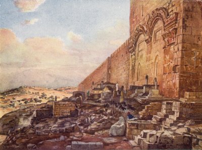 Gerusalemme, esterno della Porta d