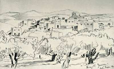 Kirjath-Jearim, 1902 da John Fulleylove