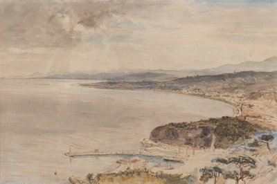 Nizza, vista verso ovest da John Fulleylove