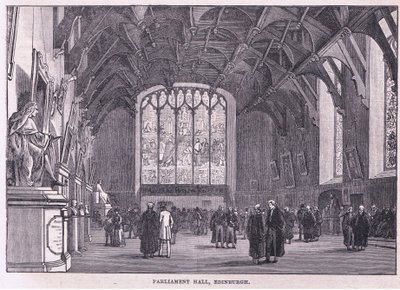 Sala del Parlamento, Edimburgo da John Fulleylove