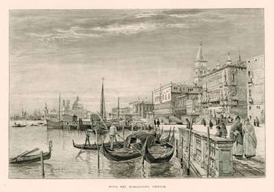 Riva dei Schiavoni, Venezia da John Fulleylove