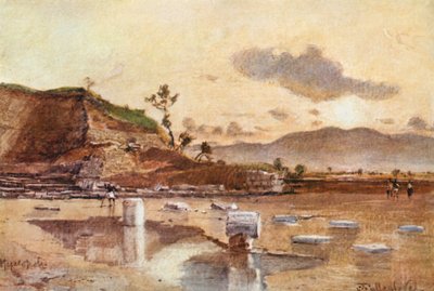 Sito di Megalopoli in Arcadia da John Fulleylove