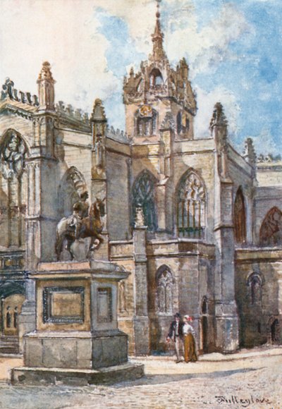 Cattedrale di St. Giles dai tribunali da John Fulleylove