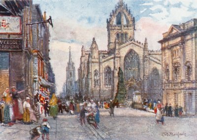 Cattedrale di St. Giles dal Lawnmarket da John Fulleylove