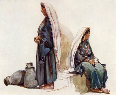 Studi di donne contadine siriane da John Fulleylove