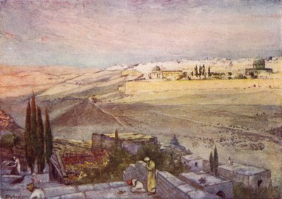 Alba dal Monte degli Ulivi da John Fulleylove