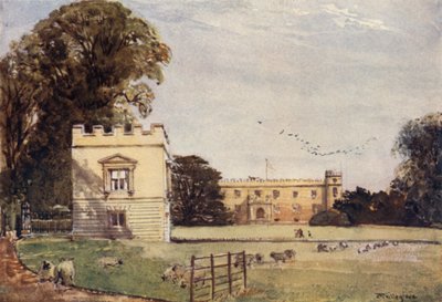 Syon House, Brentford, Fronte del Giardino da John Fulleylove