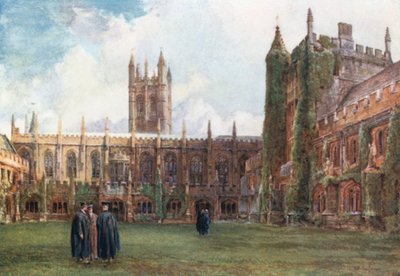I Chiostri, Magdalen (litografia a colori) da John Fulleylove