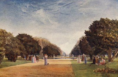 Il grande viale, Hampton Court da John Fulleylove