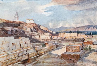 Il grande tempio dei misteri, Eleusi da John Fulleylove