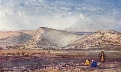 Le colline intorno a Nazareth, dalla pianura di Esdraelon da John Fulleylove