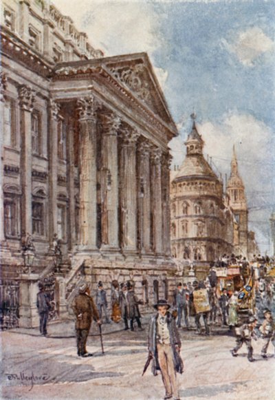 La Mansion House e Cheapside da John Fulleylove