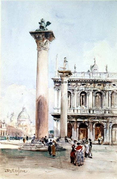 La Piazzetta di San Marco, Venezia da John Fulleylove
