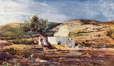 La Tomba di Rachele, sulla strada da Gerusalemme a Hebron da John Fulleylove