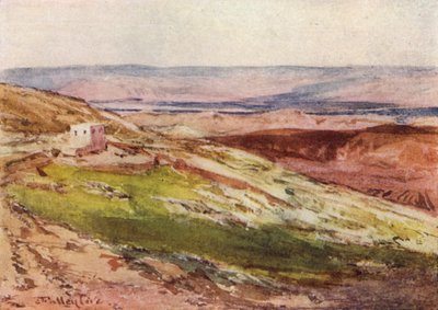 La Valle del Giordano, dal Monte degli Ulivi da John Fulleylove