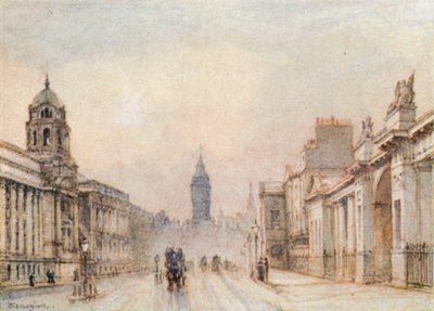 Whitehall nel 1906 da John Fulleylove