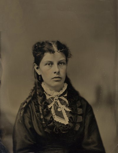Ritratto di una donna, c. 1870 da John G Ellinwood
