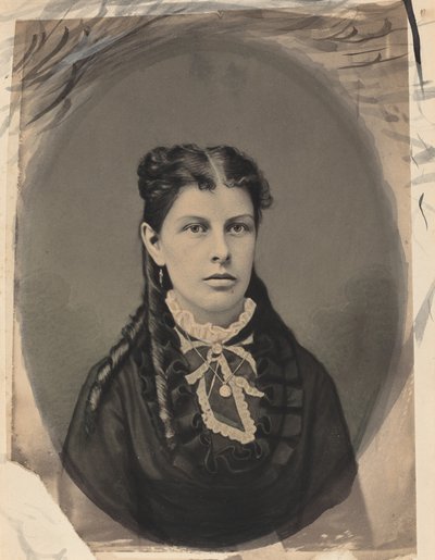 Ritratto di una donna, c. 1870 da John G Ellinwood