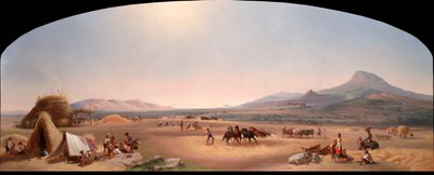 Mietitori nella Campagna Romana da John Gadsby Chapman