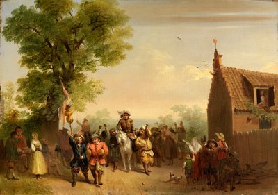 Trionfo di Stoffel Brinkerhoff, al ritorno dalle sue conquiste in Oriente da John Gadsby Chapman