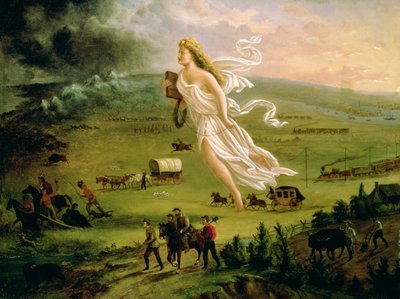 Progresso americano, 1872 da John Gast