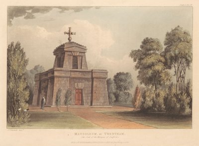 Mausoleo, a Trentham (la sede del Marchese di Stratford) da John Gendall
