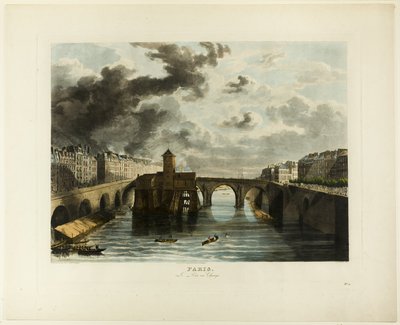 Parigi, Le Pont-au-Change da John Gendall