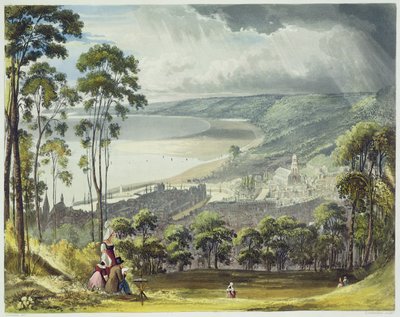 Veduta di Honfleur, da 