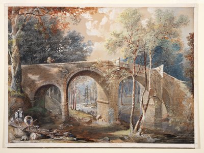 Taglialegna presso Fingle Bridge, Dartmoor da John Gendall